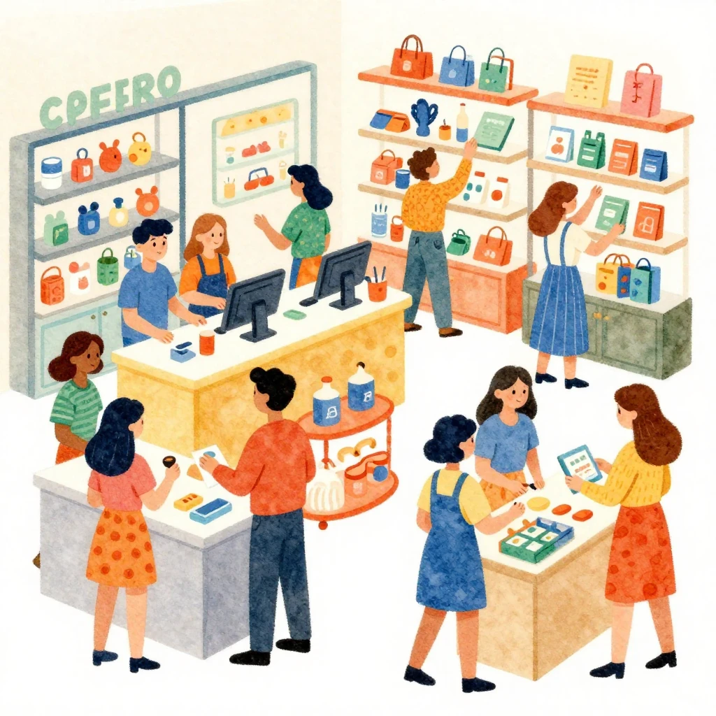 A vibrant, dynamic illustration in a watercolor and slightly...