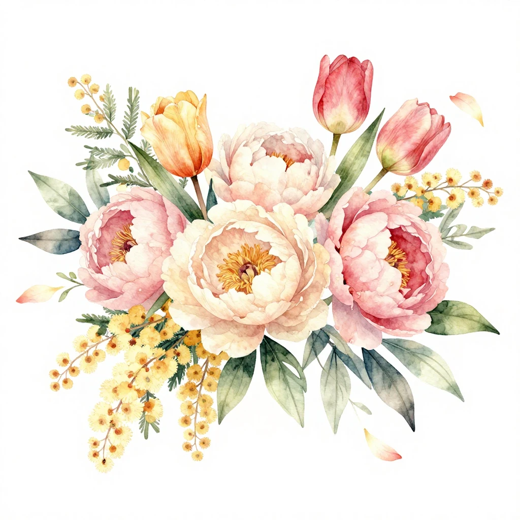 A watercolor illustration emphasizing the natural beauty and...