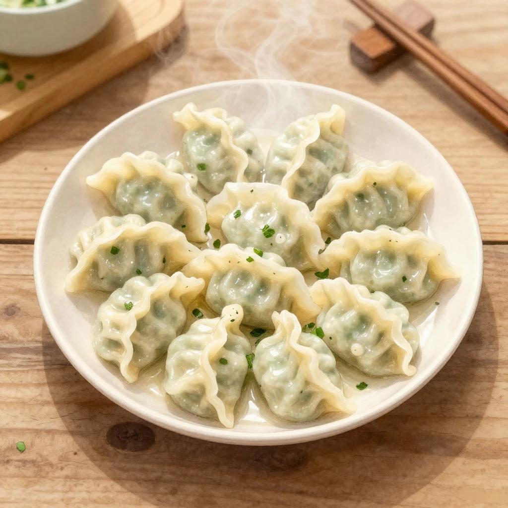 A close-up, top-down view of a steaming bowl of perfectly co...