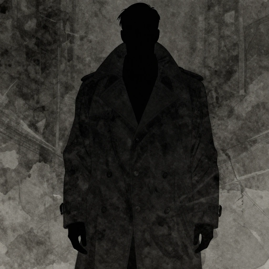 A dark and gritty illustration in graphic novel style, water...