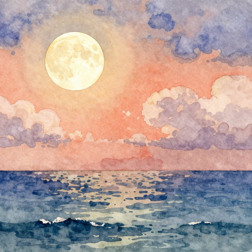 A vibrant watercolor image focusing on natural elements like...