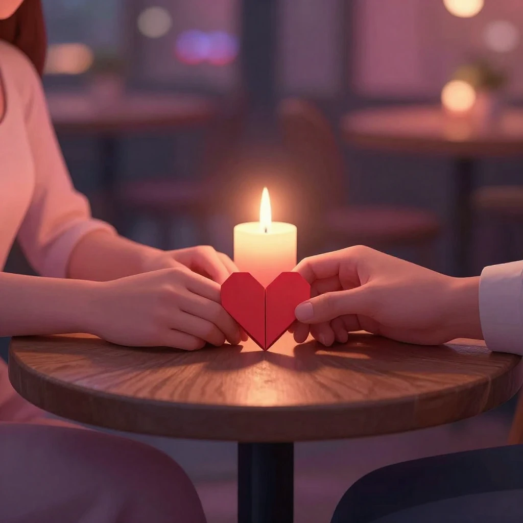 A close-up illustration of two hands gently holding each oth...