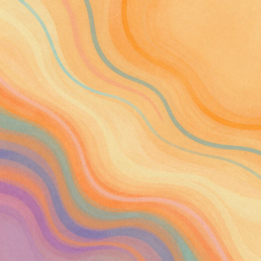 A vibrant, warm, and ethereal abstract representation suitab...