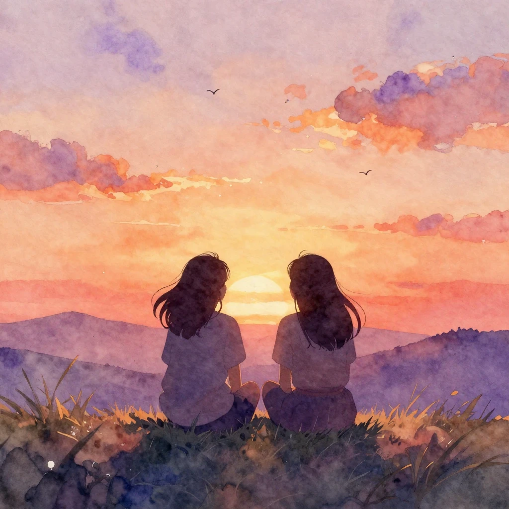 A beautiful watercolor illustration capturing the essence of...