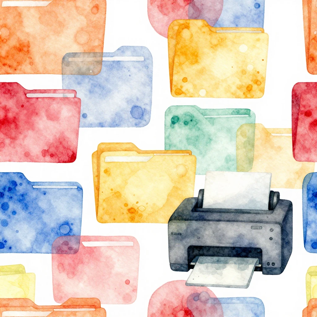 Vibrant watercolor illustration with a whimsical and dreamli...