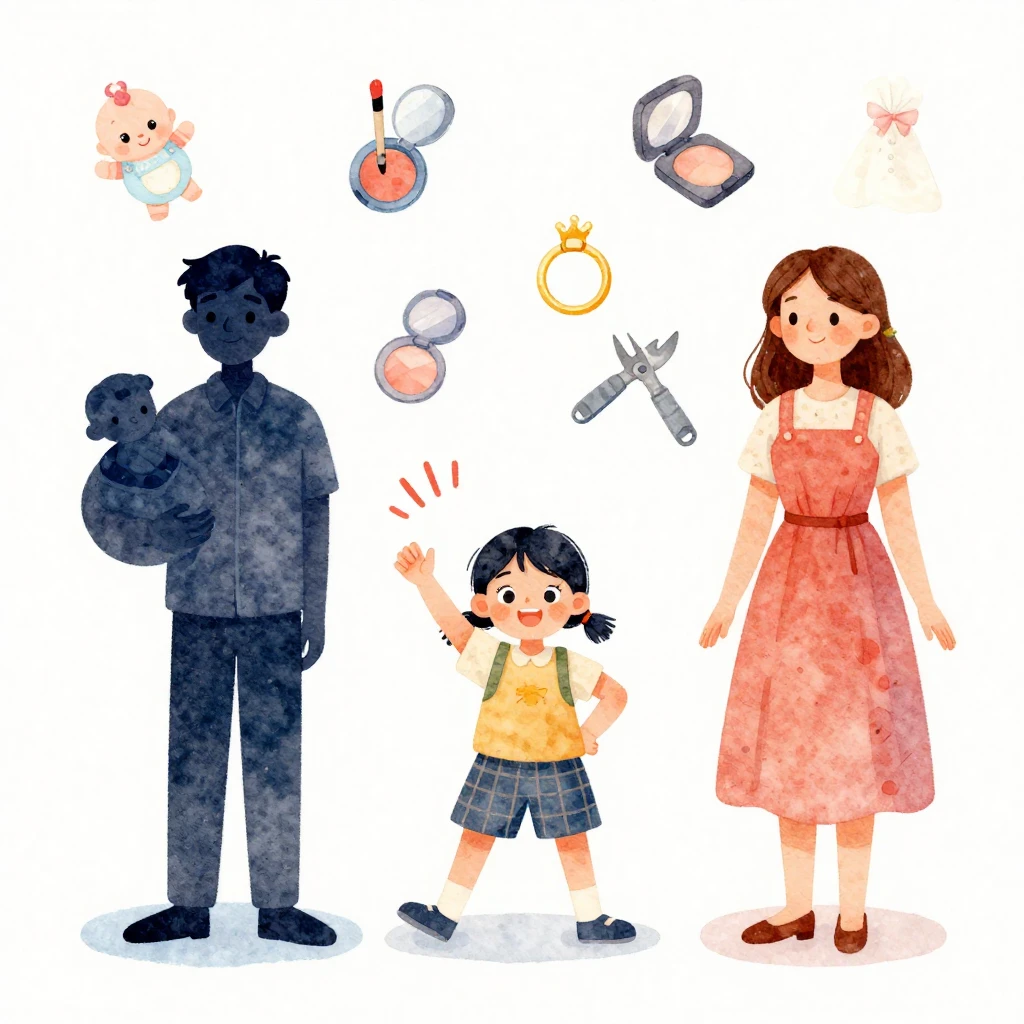 A vibrant watercolor illustration depicting the journey of a...