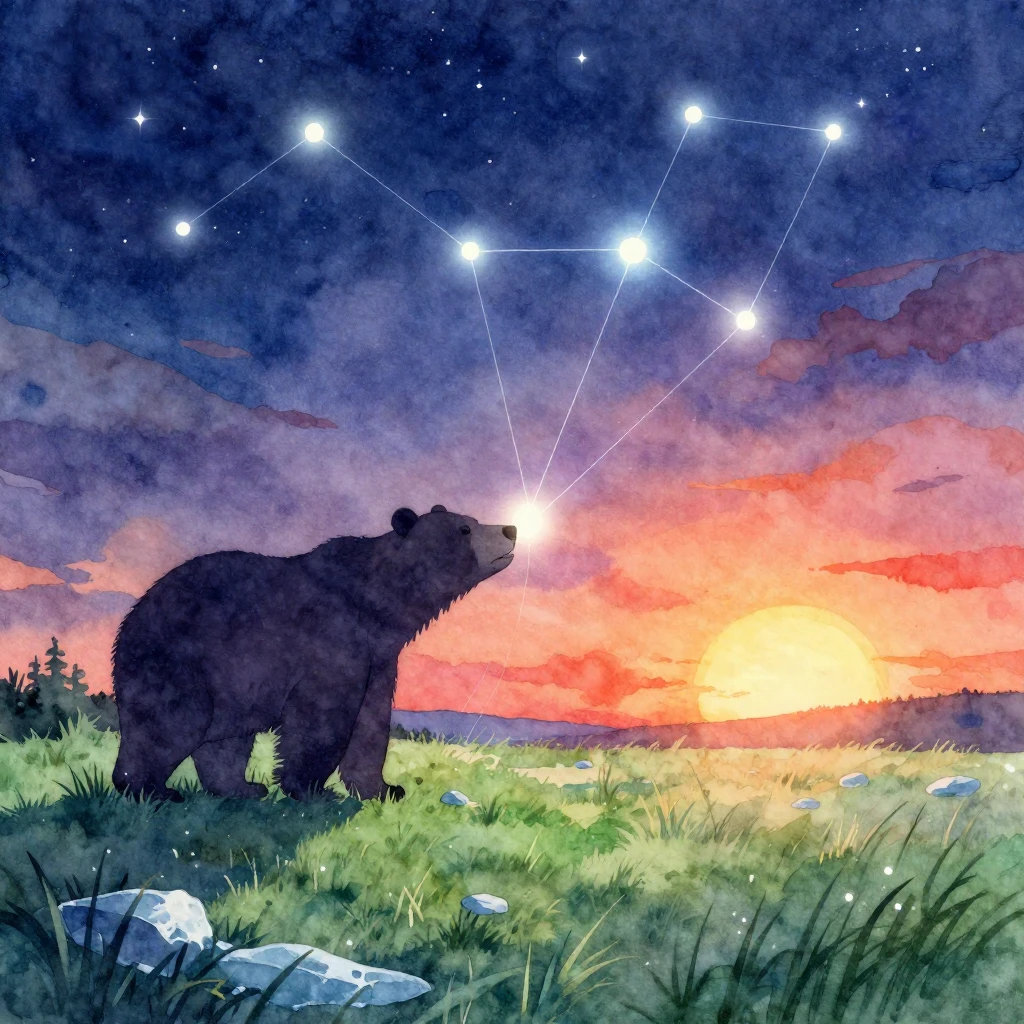 Vibrant watercolor style. Ethereal, glowing spindle weaving ...