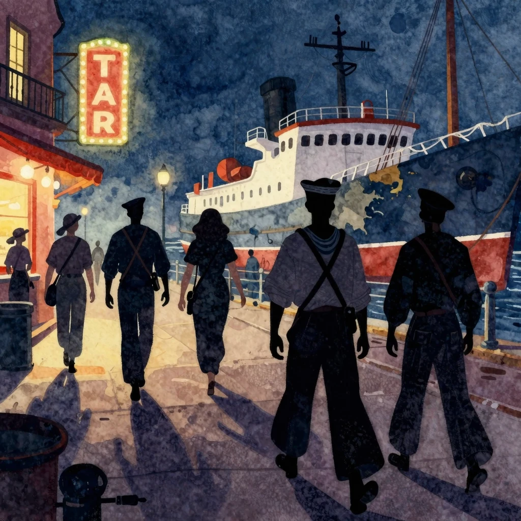 A vibrant, dynamic illustration in a retro R&B style, depict...