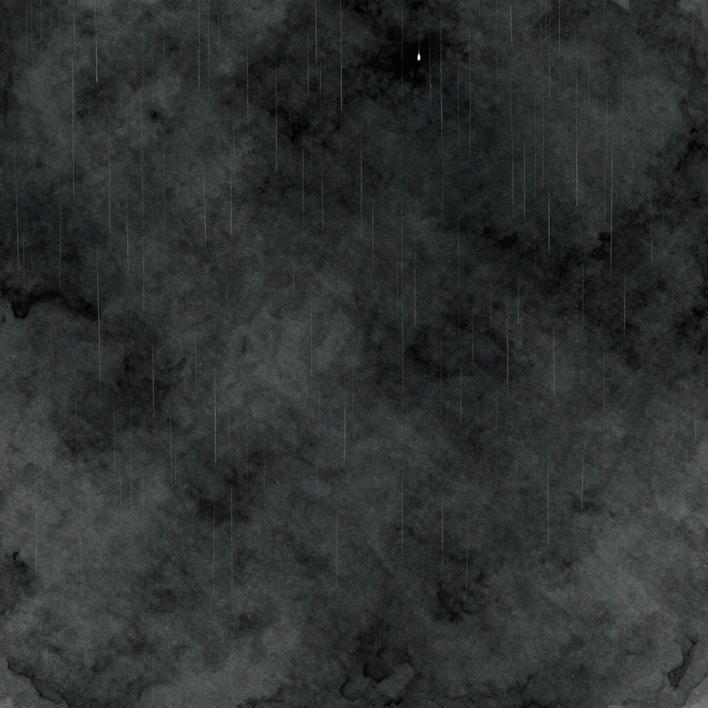 A dark watercolor abstract background with subtle, delicate ...