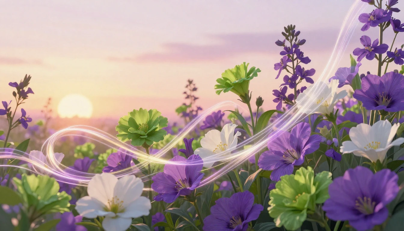 A vibrant and symbolic composition featuring a diverse array...