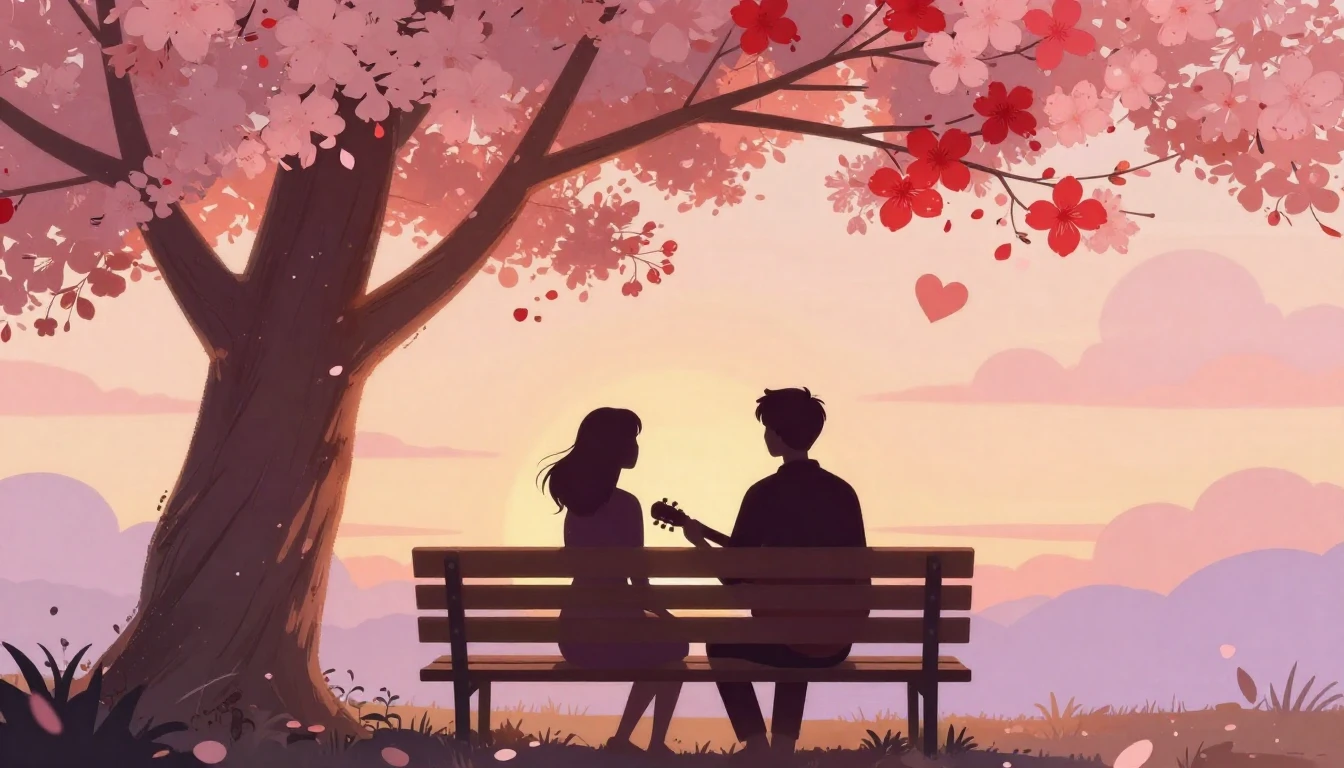 A heartwarming artistic illustration symbolizing connection ...