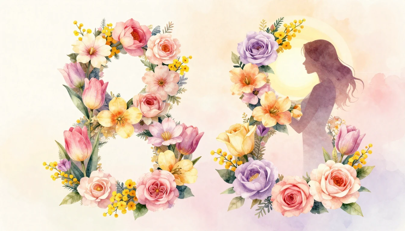 A beautiful and elegant artistic illustration symbolizing In...