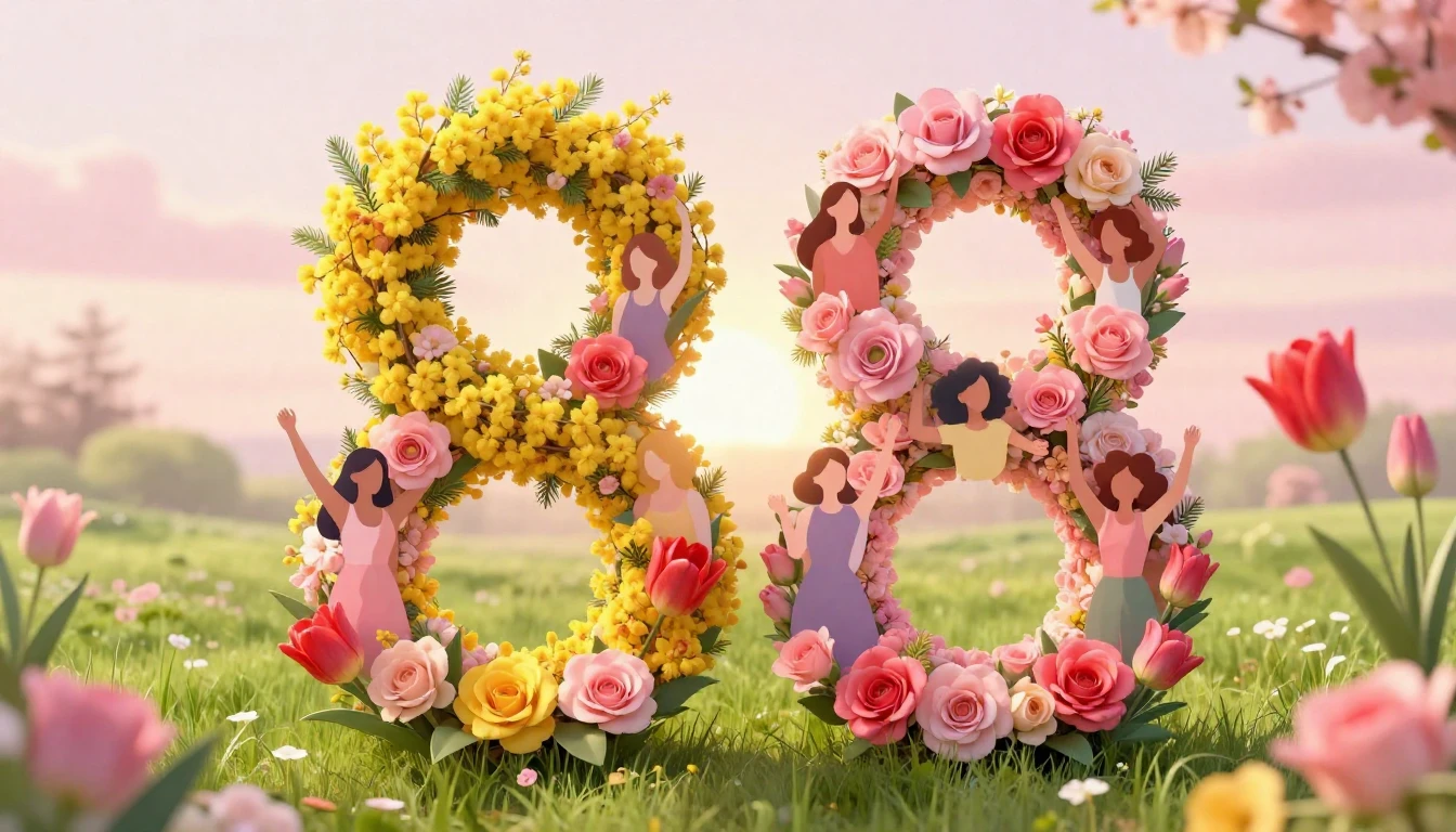 A vibrant and elegant celebration of International Women's D...