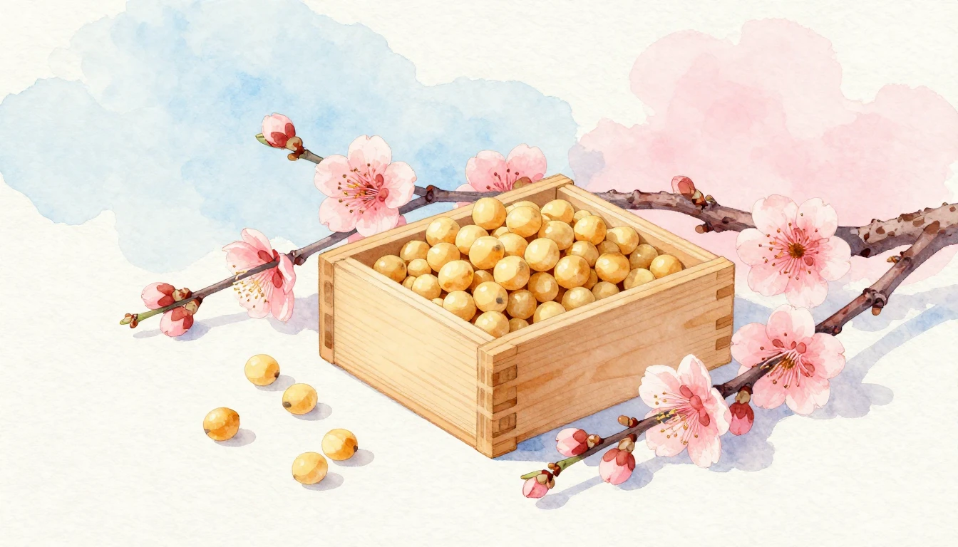 A beautiful watercolor painting of a traditional Japanese sc...