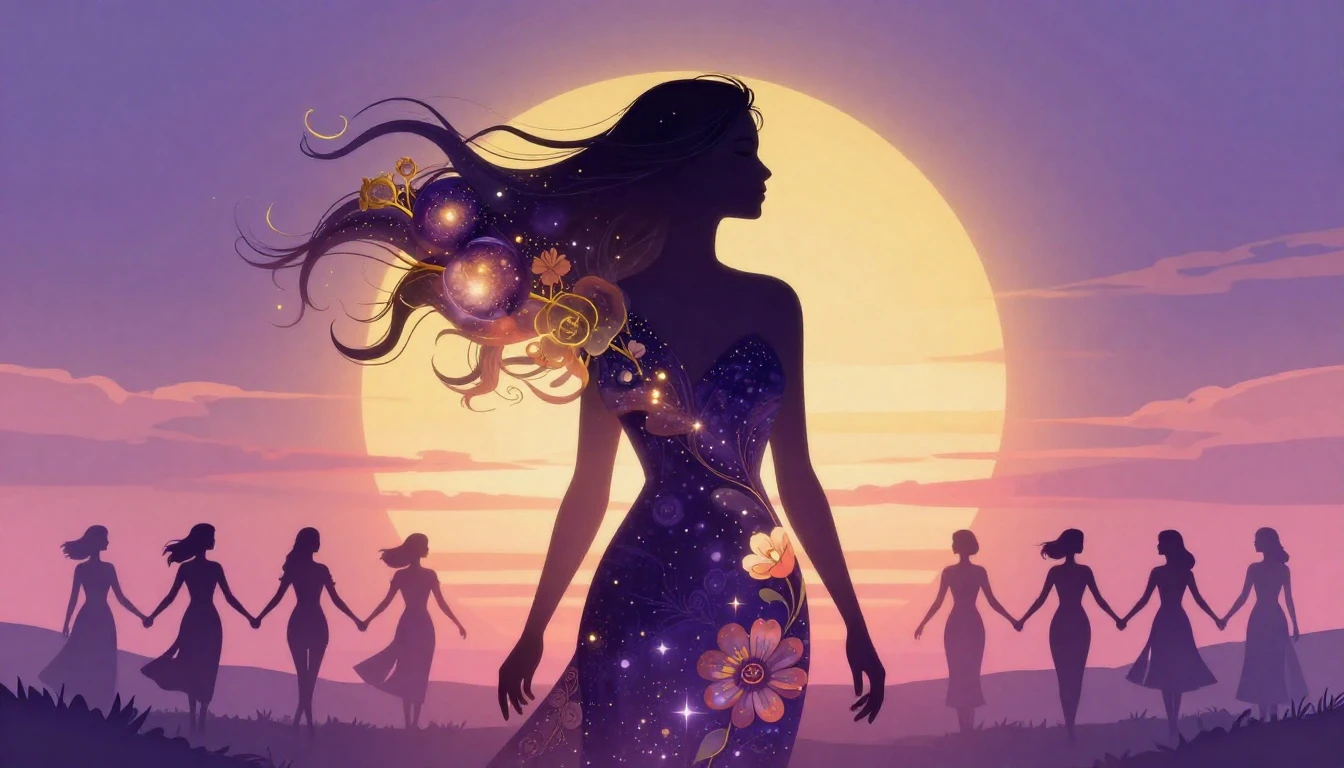 A conceptual digital illustration celebrating International ...