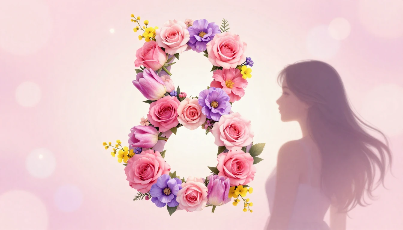 A beautiful and warm illustration for International Women's ...