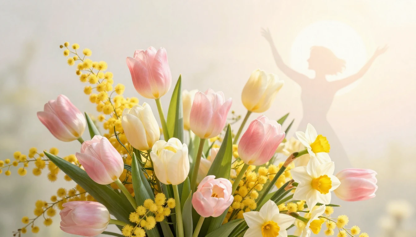 A beautiful, airy composition celebrating International Wome...