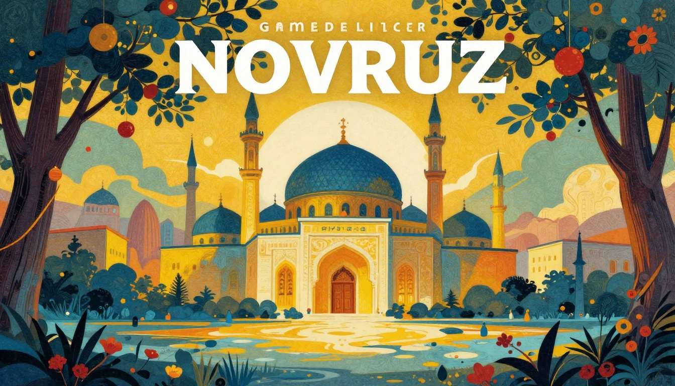 Album cover art for instrumental music about Novruz bayramı ...