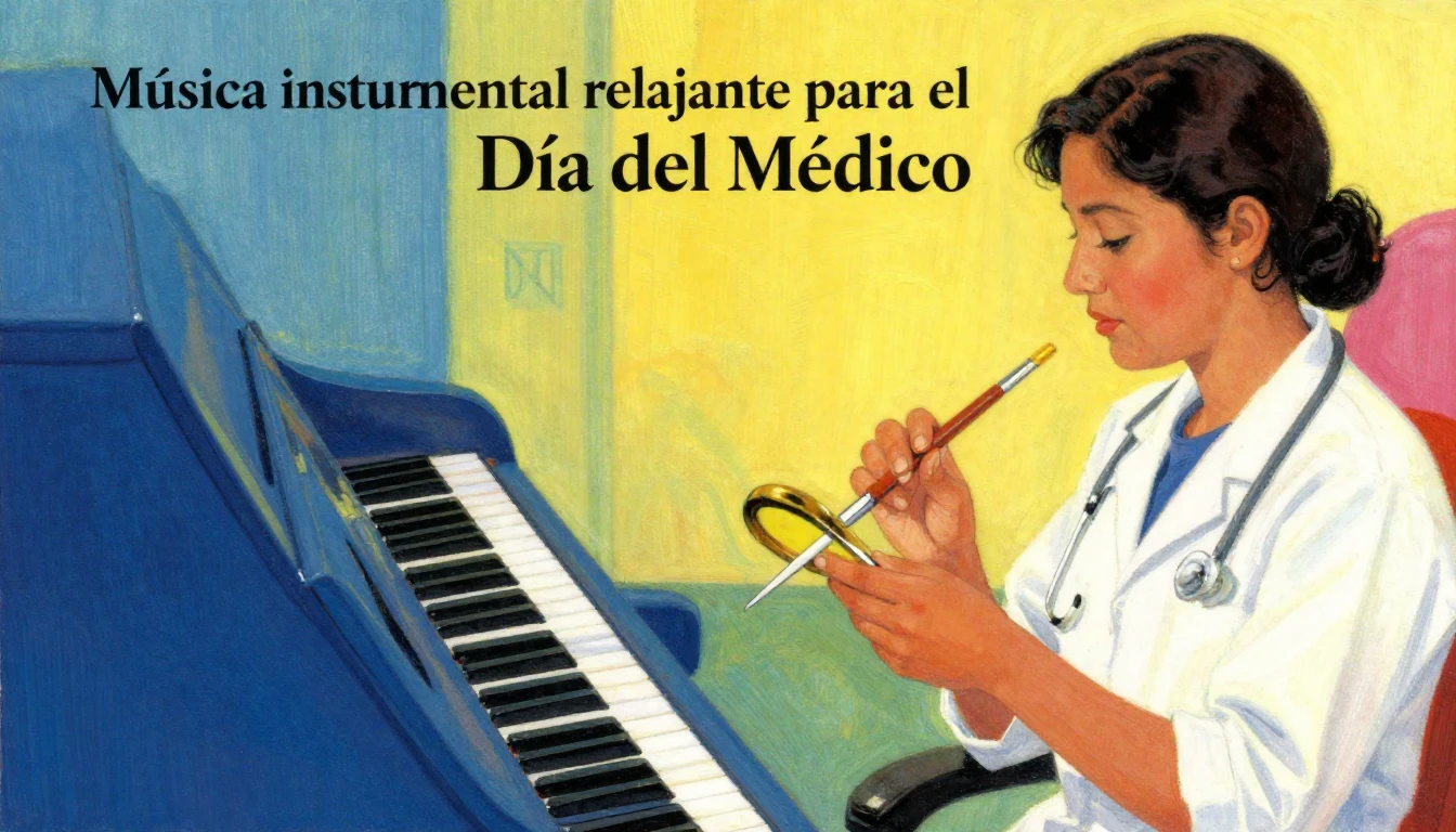 Album cover art for instrumental music about Música instrume...