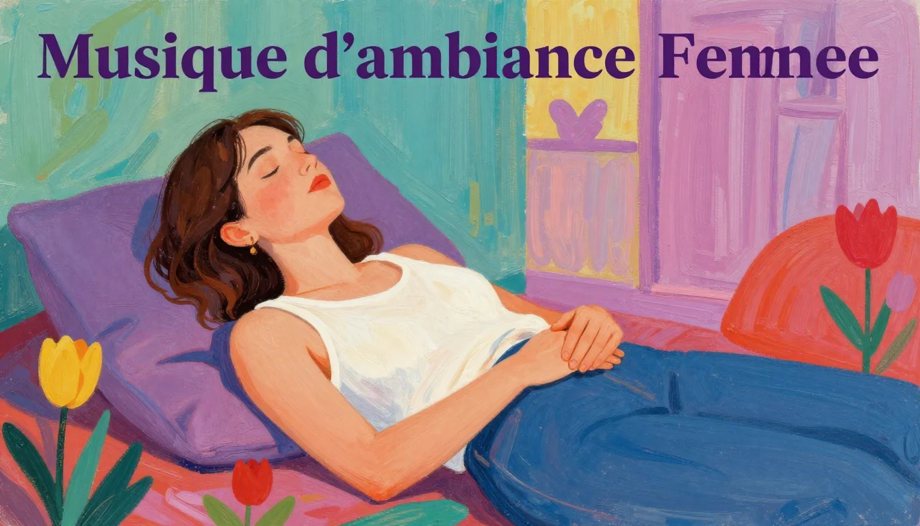 Album cover art for instrumental music about Musique d'ambia...