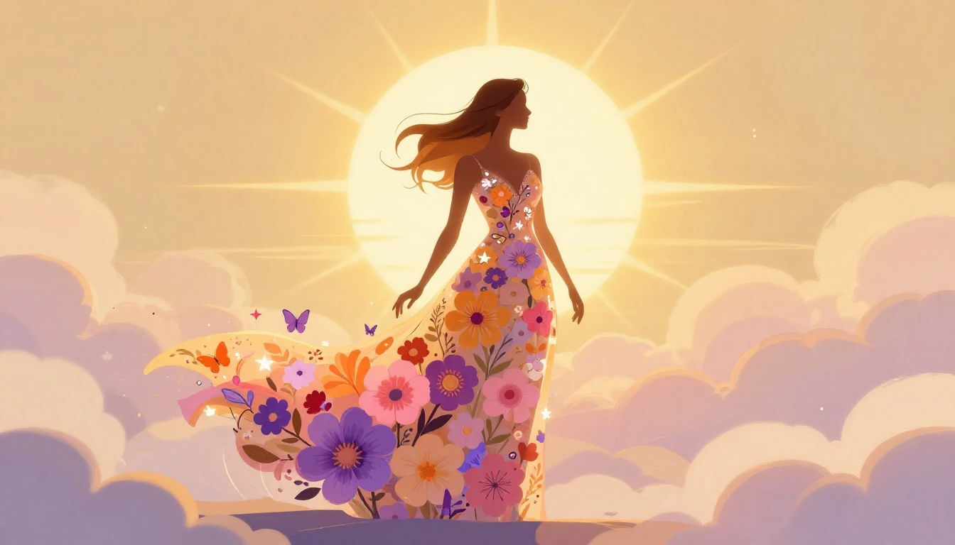 A powerful and artistic digital art illustration symbolizing...