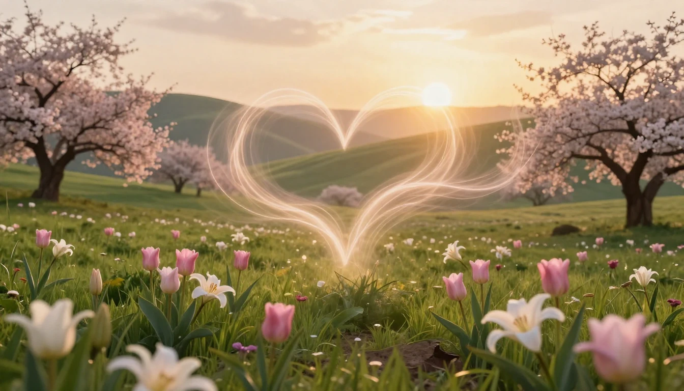 A breathtaking landscape representing the Persian festival o...