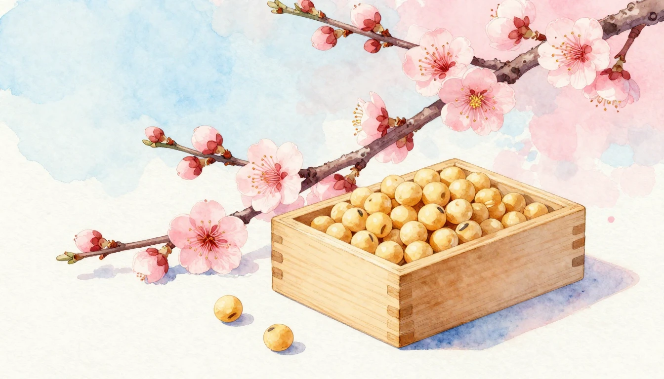 A beautiful watercolor painting of a traditional Japanese sc...