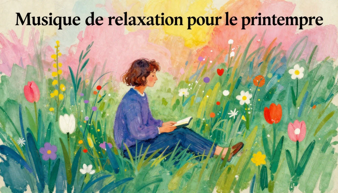 Album cover art for instrumental music about Musique de rela...