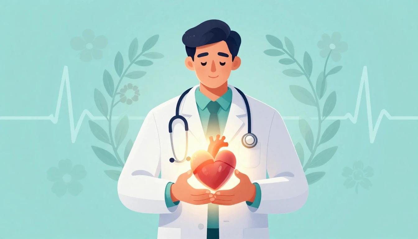 A heartwarming digital art illustration celebrating Doctors'...
