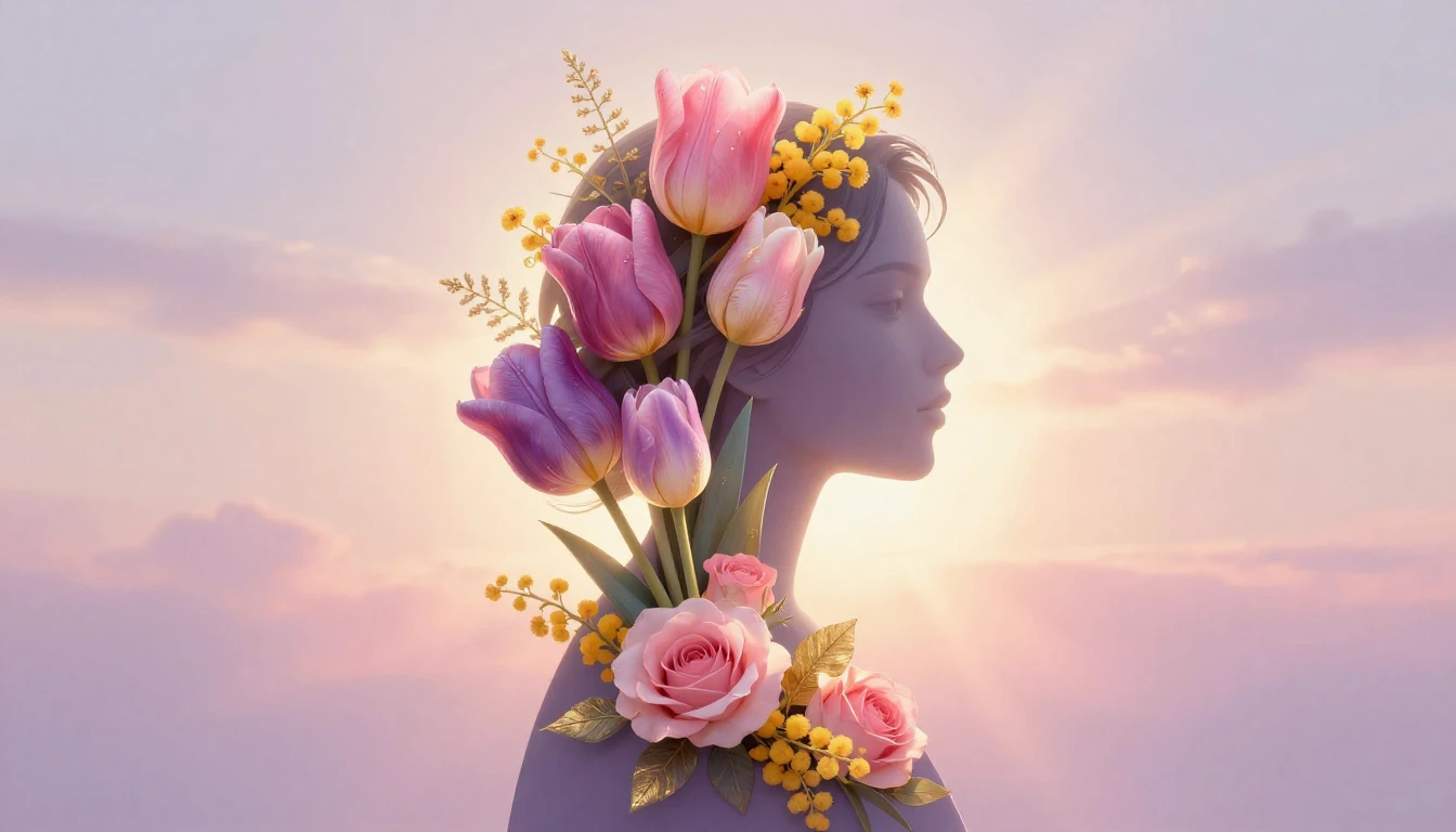 A beautiful and elegant artistic illustration celebrating In...