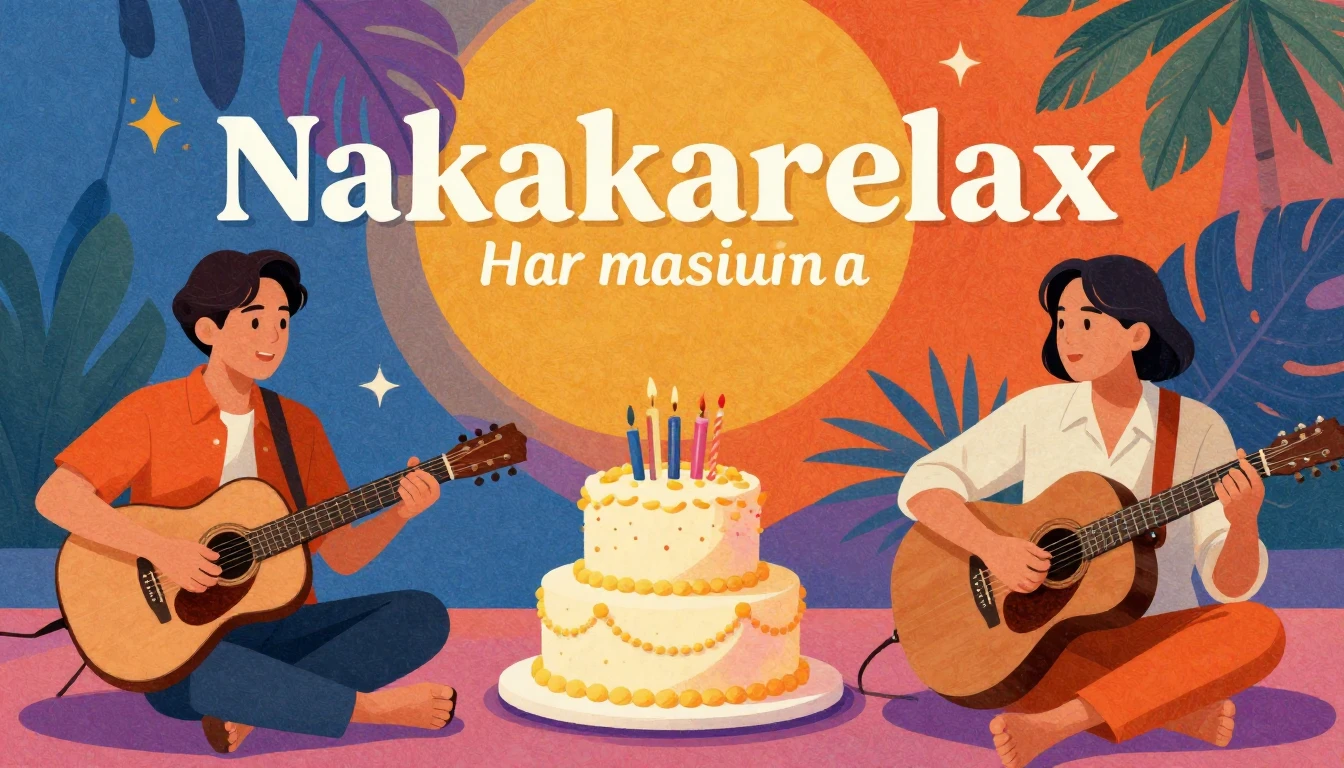 Album cover art for instrumental music about nakakarelax na ...