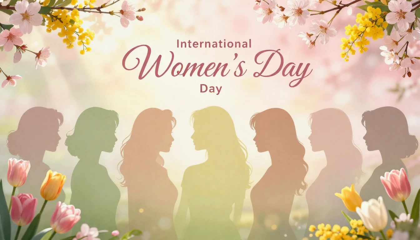 A beautiful and artistic representation of International Wom...