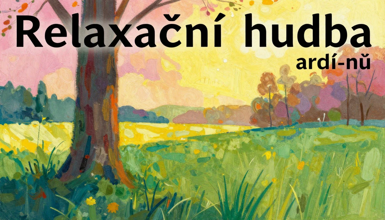 Album cover art for instrumental music about Relaxační hudba...