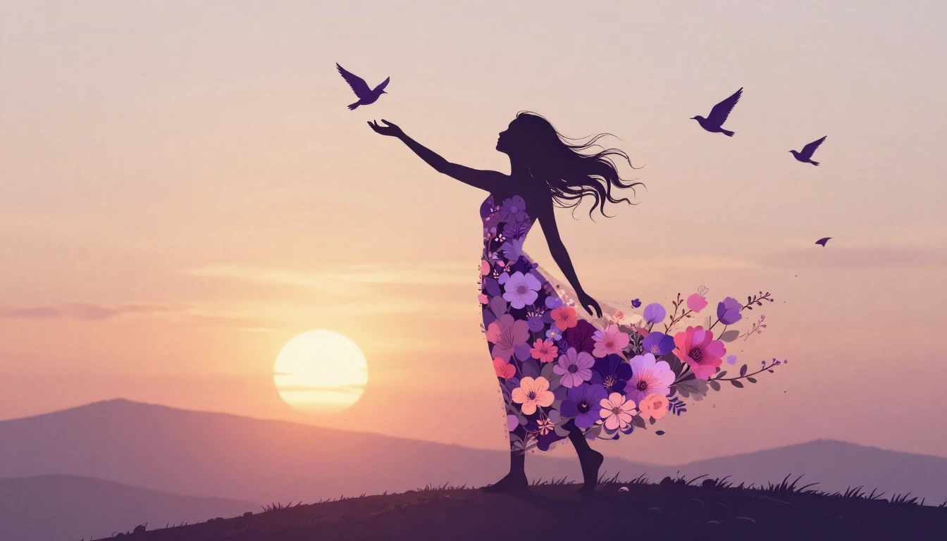 A beautiful and artistic tribute to International Women's Da...