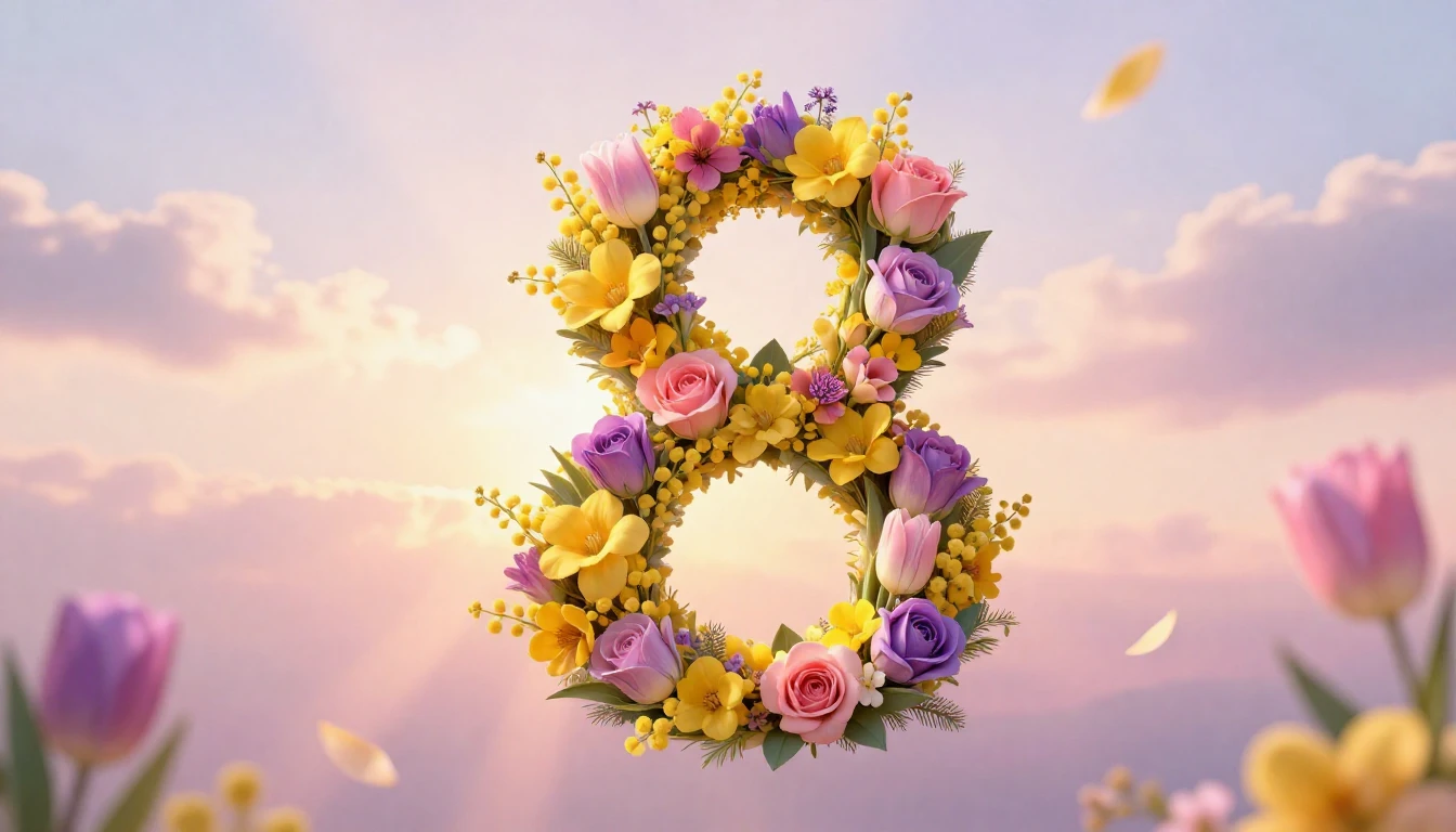 A sophisticated and vibrant digital art piece celebrating In...