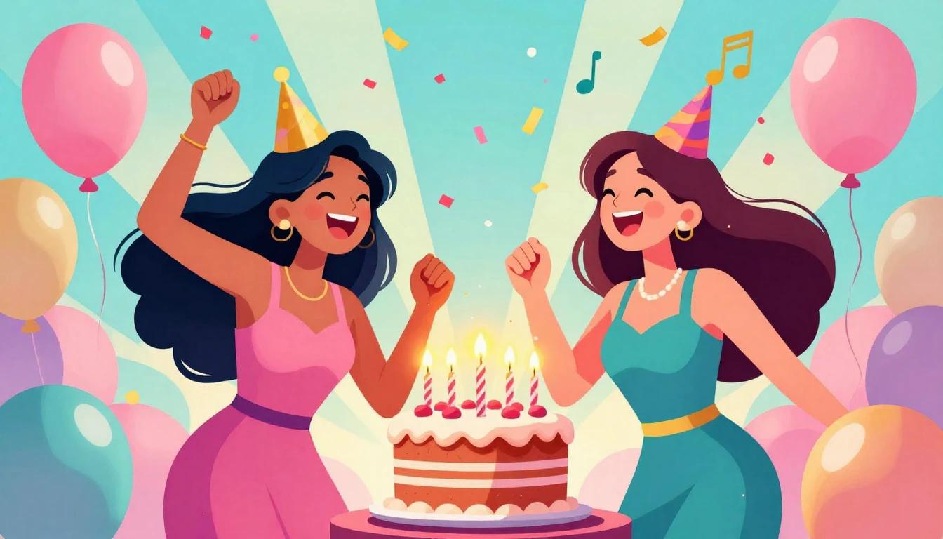 A vibrant and colorful digital art illustration depicting a ...