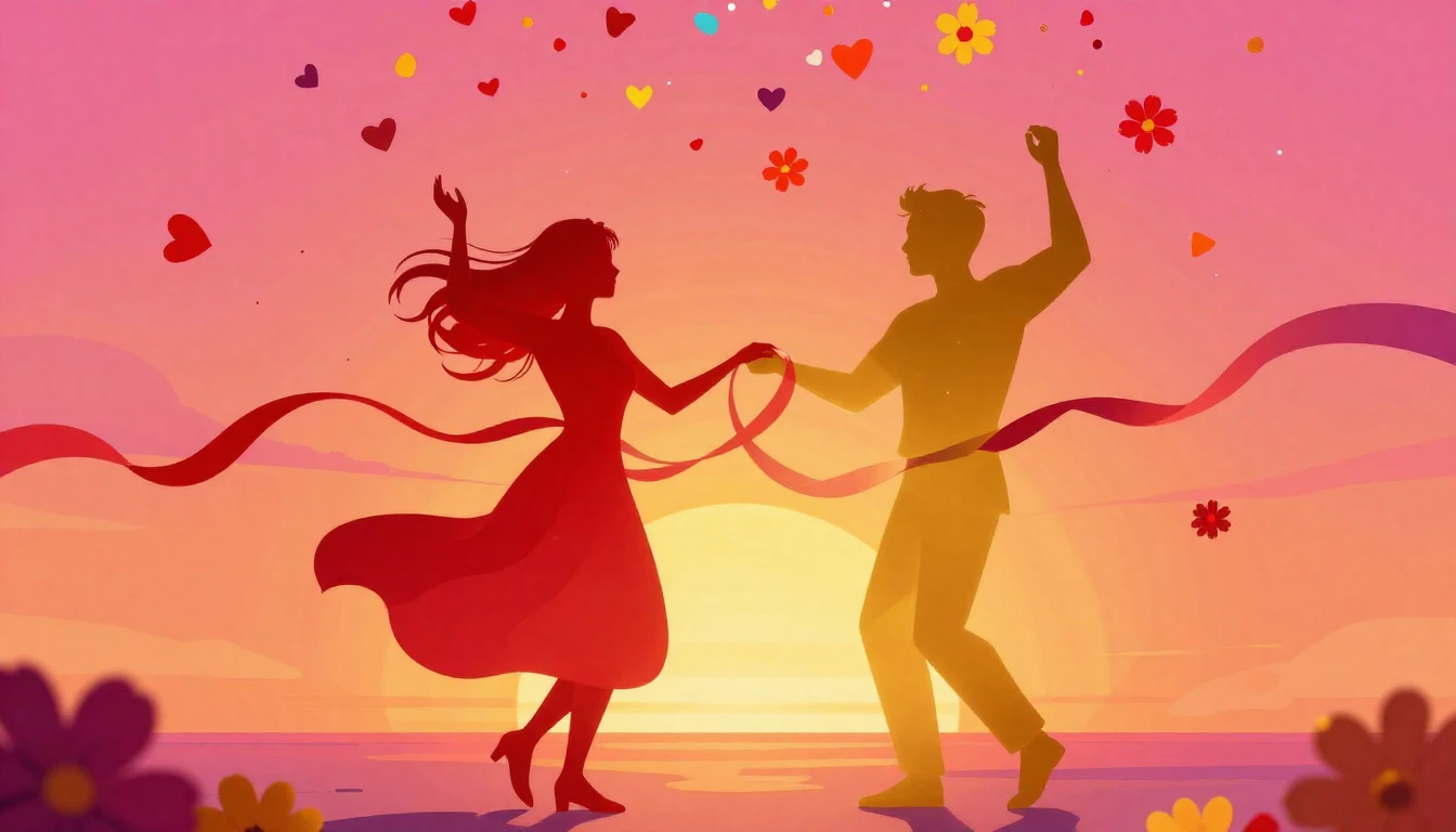 A vibrant and colorful illustration representing unity and c...