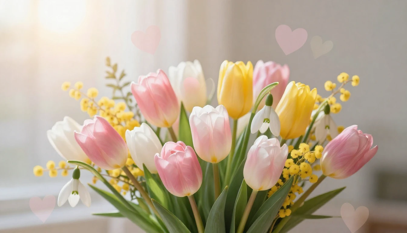 A beautiful and elegant composition symbolizing Internationa...