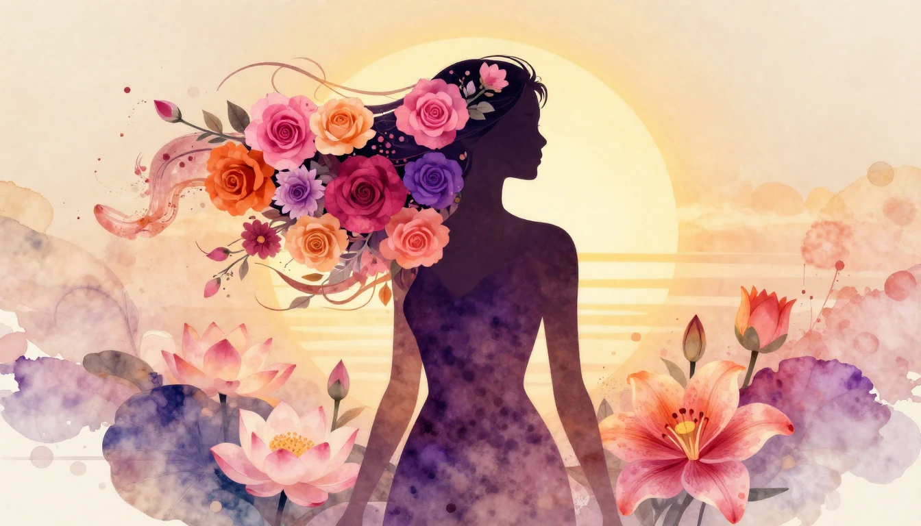 A beautiful and artistic illustration celebrating Internatio...