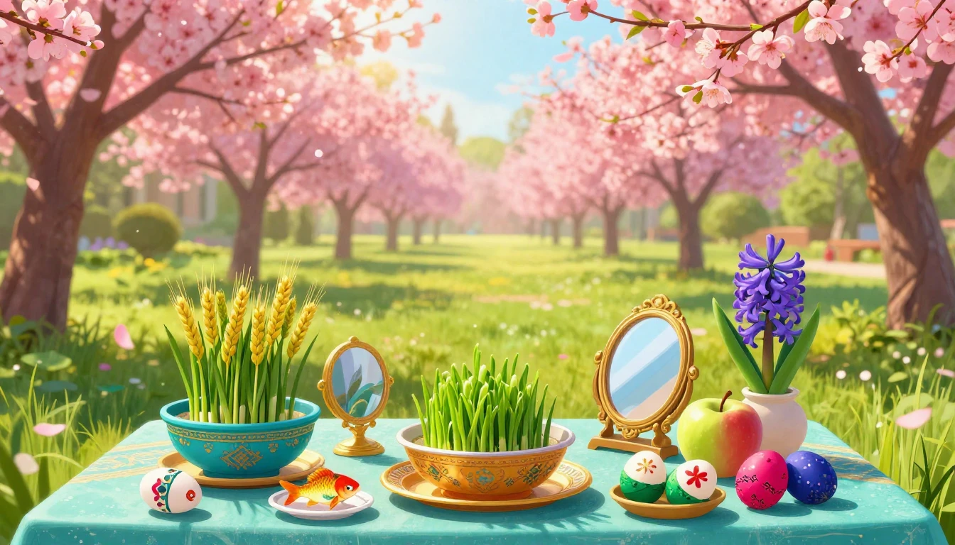 A vibrant and festive digital art illustration celebrating P...