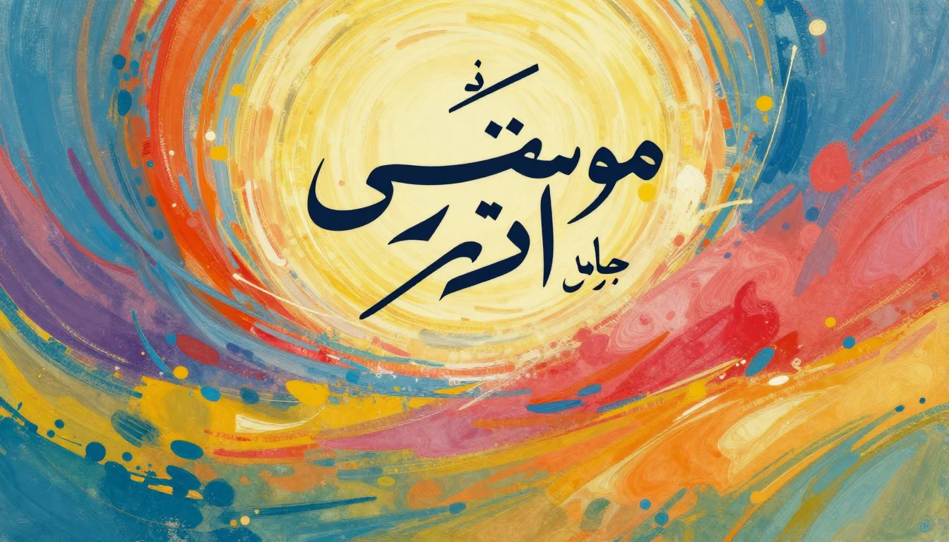 Album cover art for instrumental music about موسیقی آرامش‌بخ...
