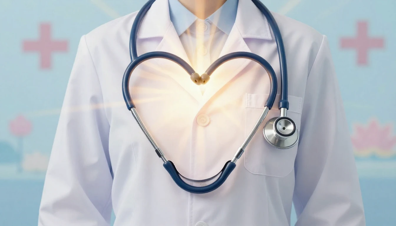 A heartwarming and artistic tribute to medical professionals...