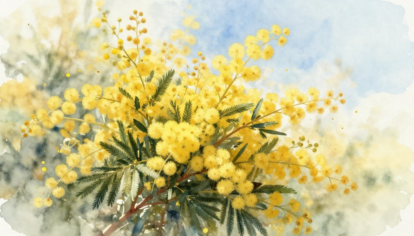 A delicate watercolor painting capturing the vibrant essence...