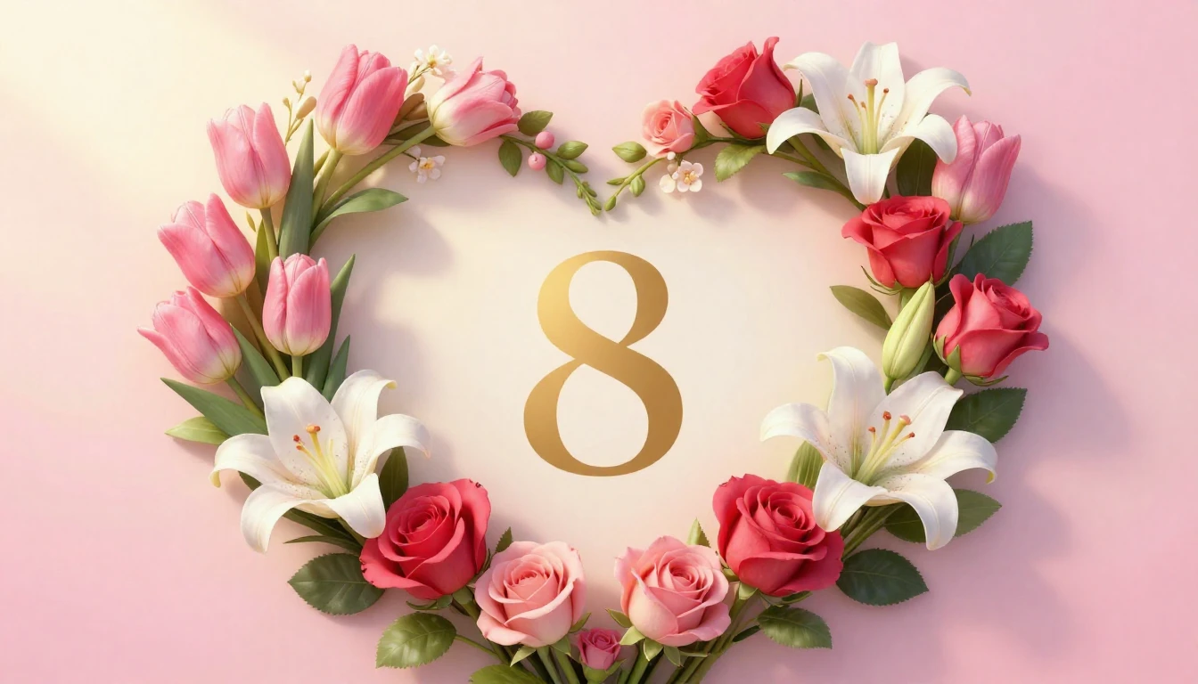 A beautiful and artistic composition celebrating Internation...