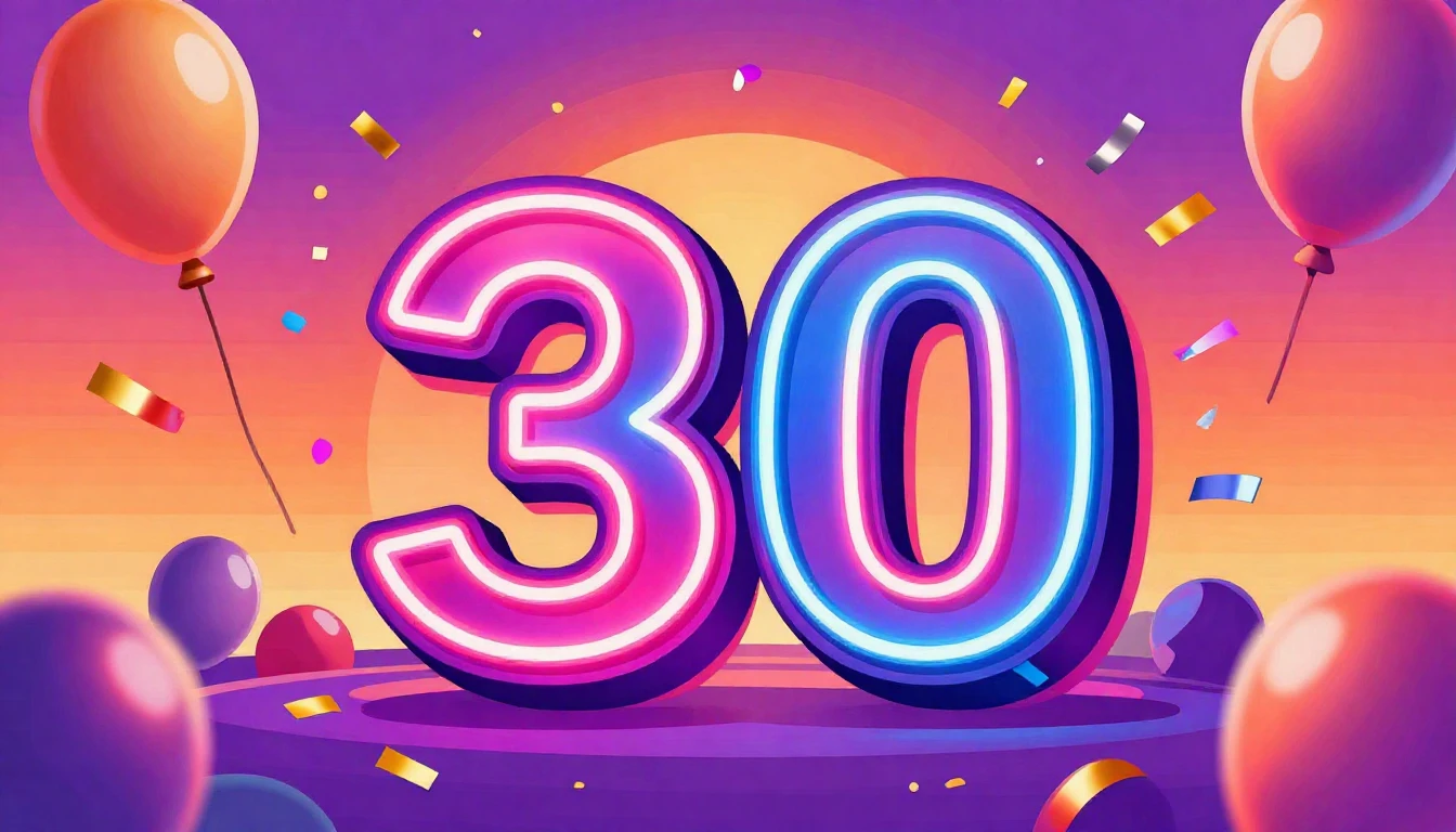 A vibrant and colorful pop art style illustration celebratin...