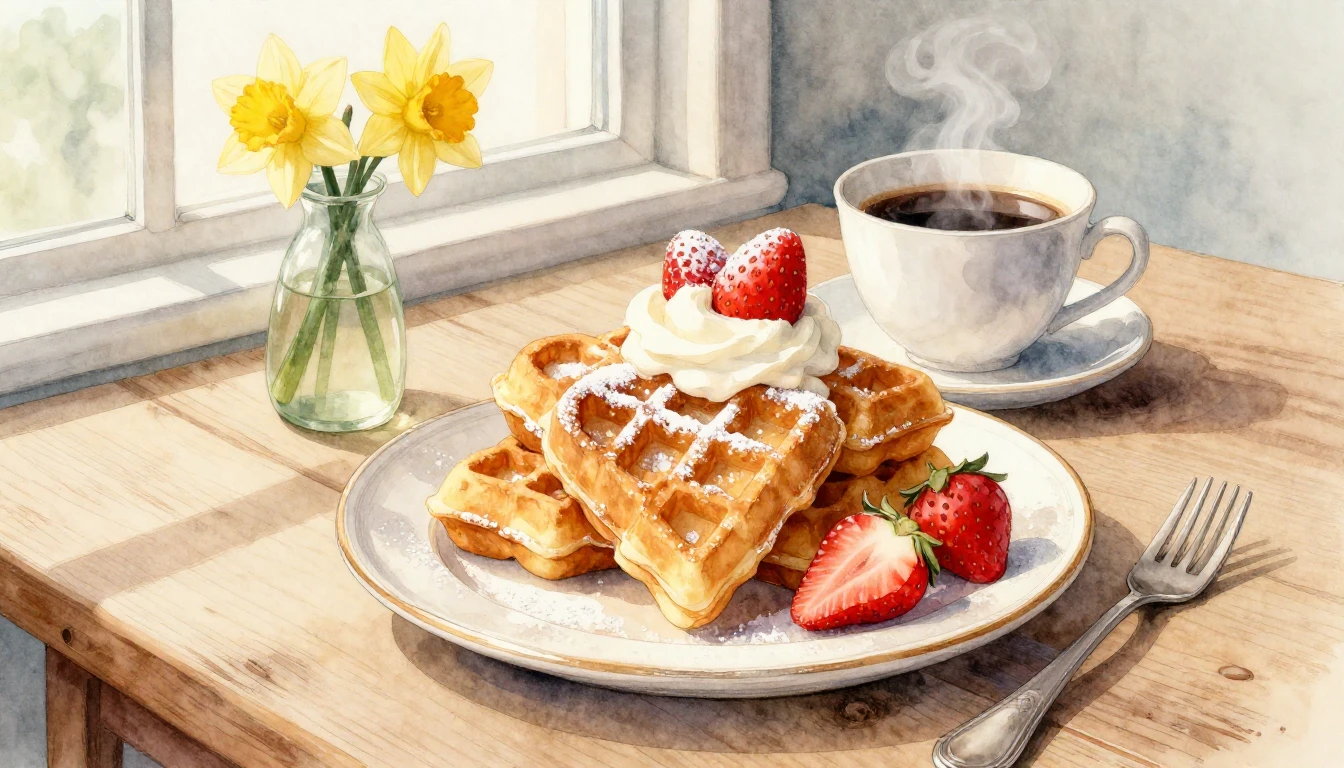 A beautifully detailed watercolor painting of a stack of gol...