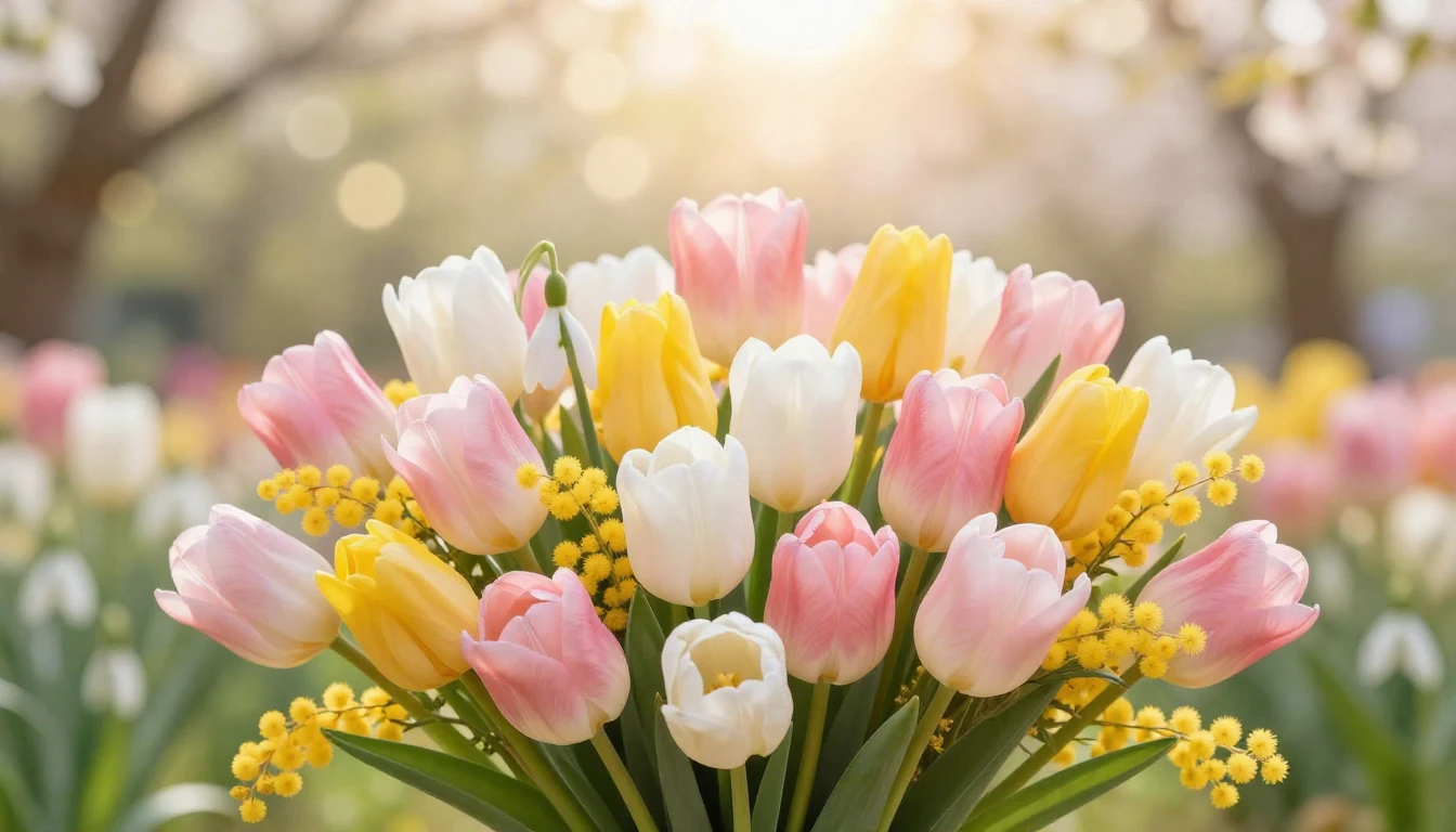 A beautiful and vibrant composition symbolizing Internationa...