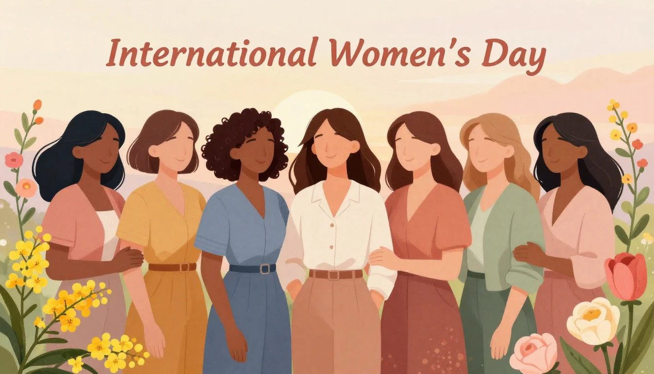 A beautiful and artistic illustration representing Internati...