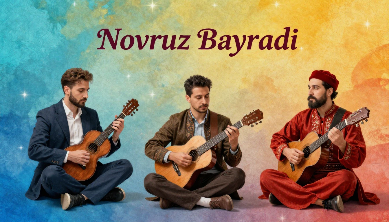 Album cover art for instrumental music about Novruz bayramı ...