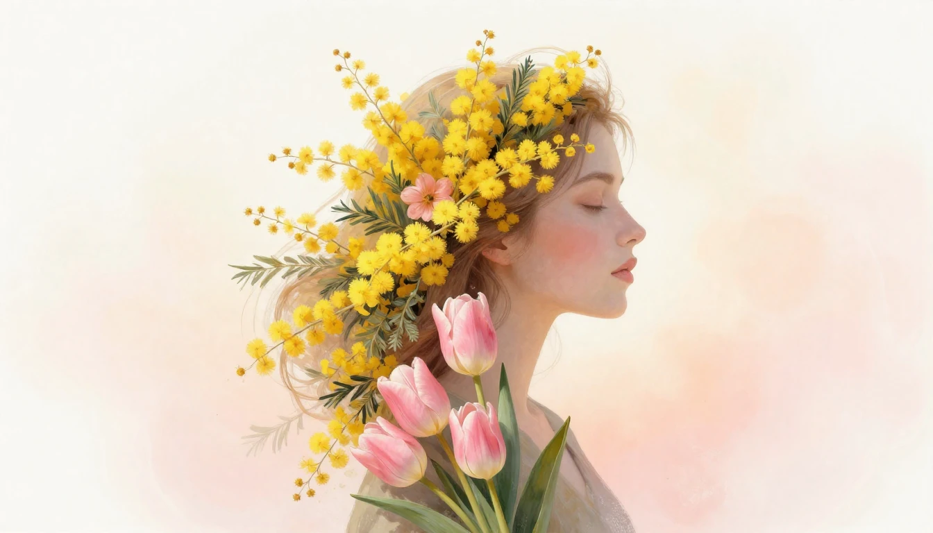 A beautiful and artistic composition representing Internatio...